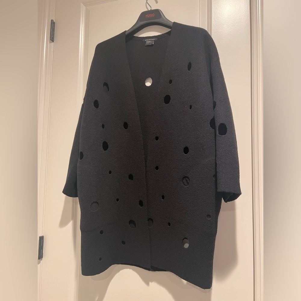 🔹Cool/Funny Holey Armani Exchange Coat